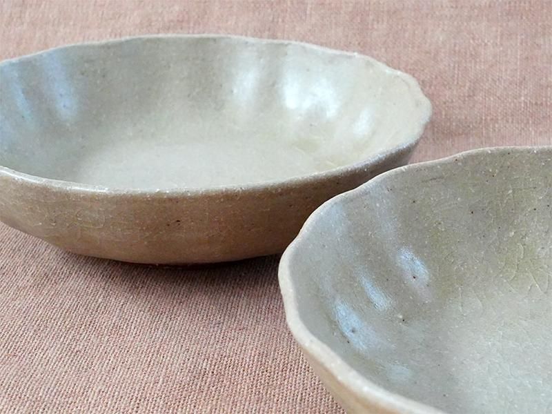 たくまポタリー　リム皿 グリーン お皿 和食器 ナチュラル たくまポタリー リム皿 グリーン お皿 和食器 ナチュラル - メルカリ