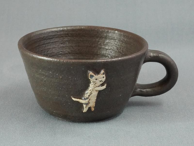 桃窯 黒ねこ おて マグカップ 小 桃窯 東京 南青山の和食器専門店 うつわ大福の通販サイト 桃窯 黒ねこ おて マグカップ 小 桃窯 東京 南青山の和食器専門店 うつわ大福の通販サイト
