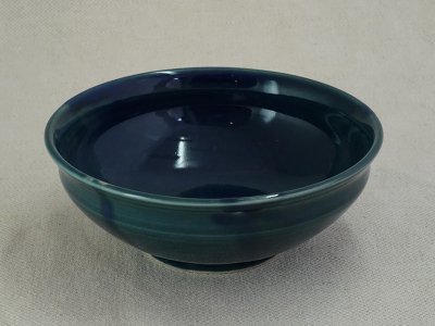 九谷青窯　瑠璃　4.5寸鉢