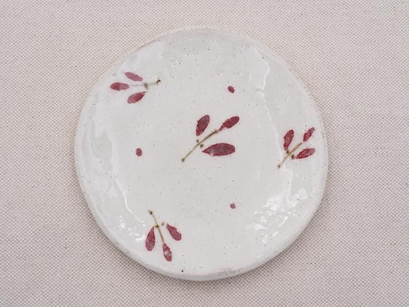 巌陶房 赤い実 5寸皿 | 信楽焼 | 東京 南青山の和食器専門店