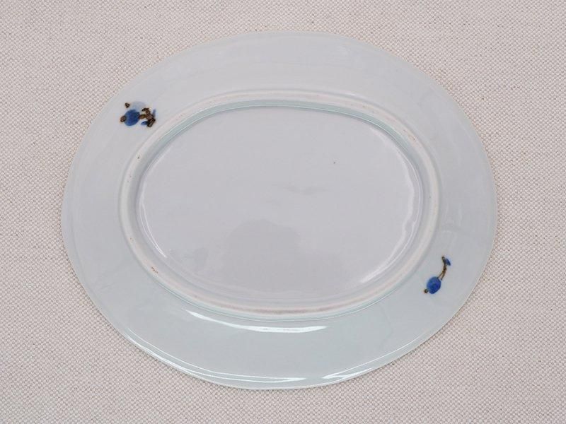 九谷青窯 呉須鉄果実 楕円皿 2 | 九谷焼 九谷青窯 高原真由美