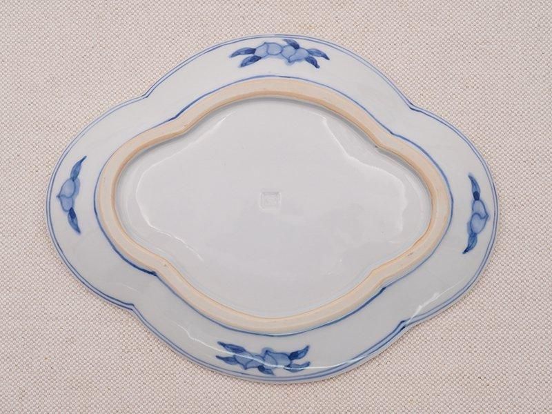 中町いずみ 色絵桃猿紋 木瓜皿 | 九谷焼 | 東京 南青山の和食器専門店