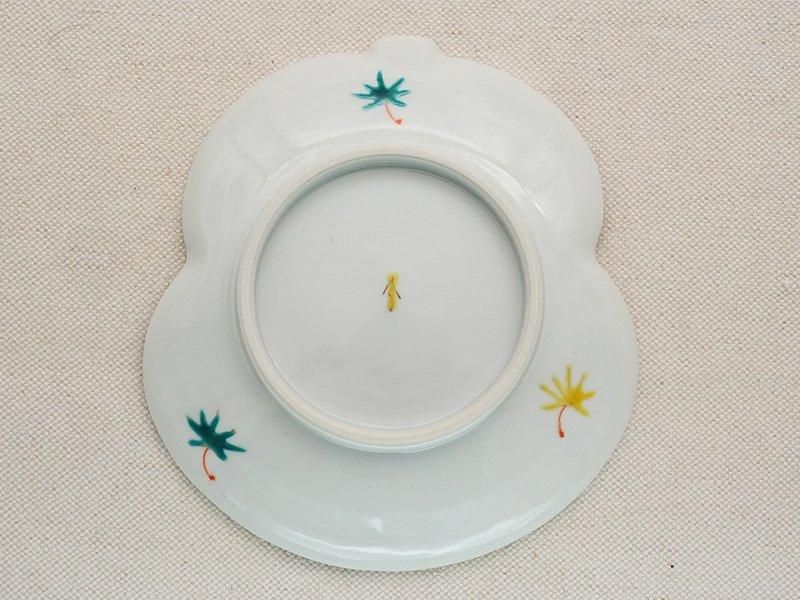 宮腰綾 しかともみじ 6寸瓢箪皿 | 九谷焼 | 東京 南青山の和食器