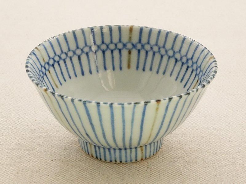 高橋宏彰 染付ムギワラ 飯碗（小） | 九谷焼 | 東京 南青山の和