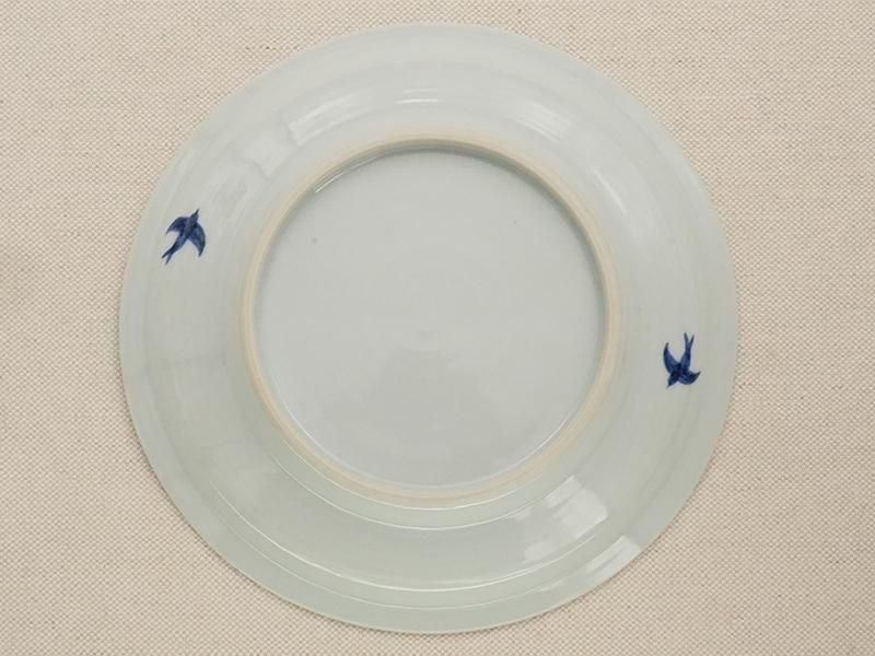 日下華子さん つばめ7寸皿 2枚セット 石川県白山市で作陶されている日下華子作のつばめ7寸皿 うつわ