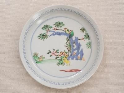 中町いずみ　双馬紋　7寸皿 中町いずみ 双馬紋 7寸皿 | 九谷焼 | 東京 南青山の和食器専門店