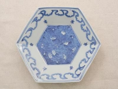 中町いずみ　双馬紋　7寸皿 中町いずみ 双馬紋 7寸皿 | 九谷焼 | 東京 南青山の和食器専門店