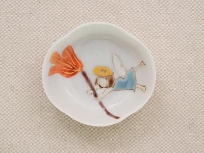 中町いずみ 双馬紋 7寸皿 | 九谷焼 | 東京 南青山の和食器専門店