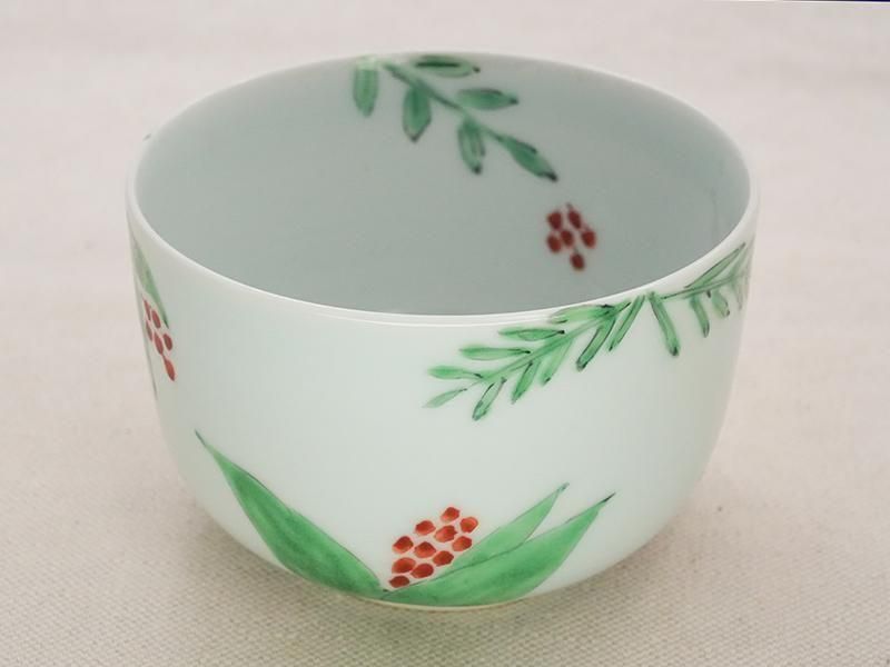 古川桜 寿碗 1 | 色絵 染付 磁器 | 東京 南青山の和食器専門店 うつわ