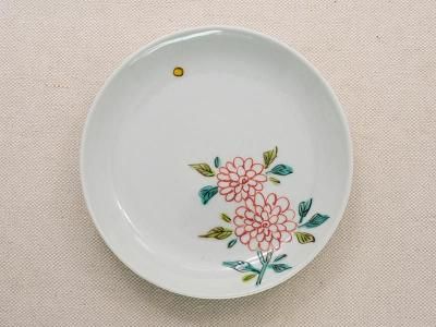 樋山真弓 色絵花月 5寸皿 | 九谷焼 | 東京 南青山の和食器専門店