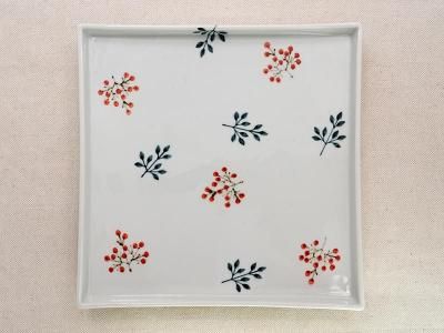 中町いずみ 双馬紋 7寸皿 | 九谷焼 | 東京 南青山の和食器専門店