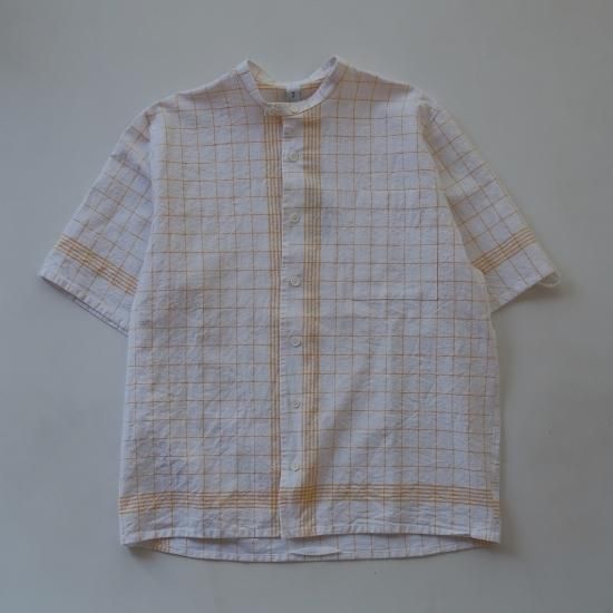 Aya yamanaka-Towel shirts short sleeve yellow