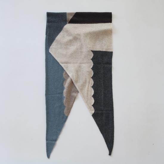 Hikaru Noguchi - Rhombus scarf ʥ㥳ߥȡ祳