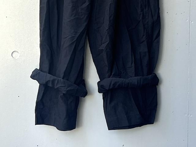 DDUD テーパードパンツ 95 Black サイズ4 DDUD テーパードパンツ 95