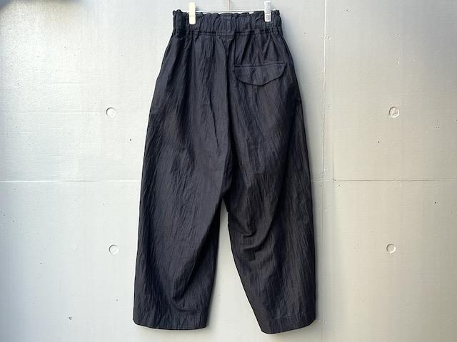 FIRMUM パンツ FIRMUM 強撚コットンサージ 裾ダブルパンツ annabelle