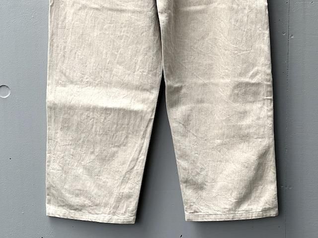 美品◎SOWBOW◎ダブルニーパンツ◎サイズ2 DOUBLE KNEE PAINTER PANTS 10oz HEMP DENIM INDIGO | SOWBOW