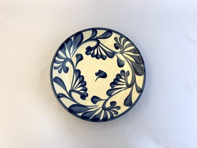 断*離様 【和食器】壺屋焼　相馬正和　魚文飾皿　共箱　大鉢 断*離様 【和食器】壺屋焼 相馬正和 魚文飾皿 共箱 大