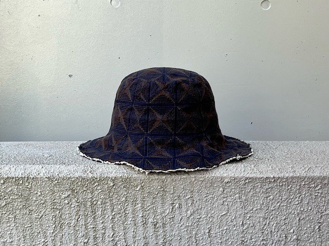 23ss nine tailor wattle hat khaki mix