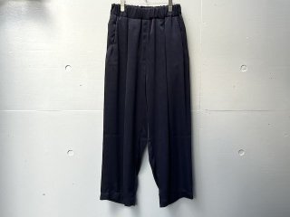 NO CONTROL AIR Polyester crushed suede satin wide pants
