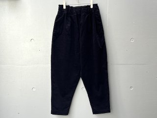 FIRMUM Cotton & polyester stretch moquette cloth cylinder pants