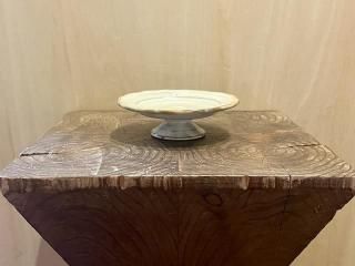 山の口焼・高台付皿