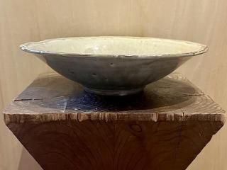 山の口焼・8寸輪花鉢