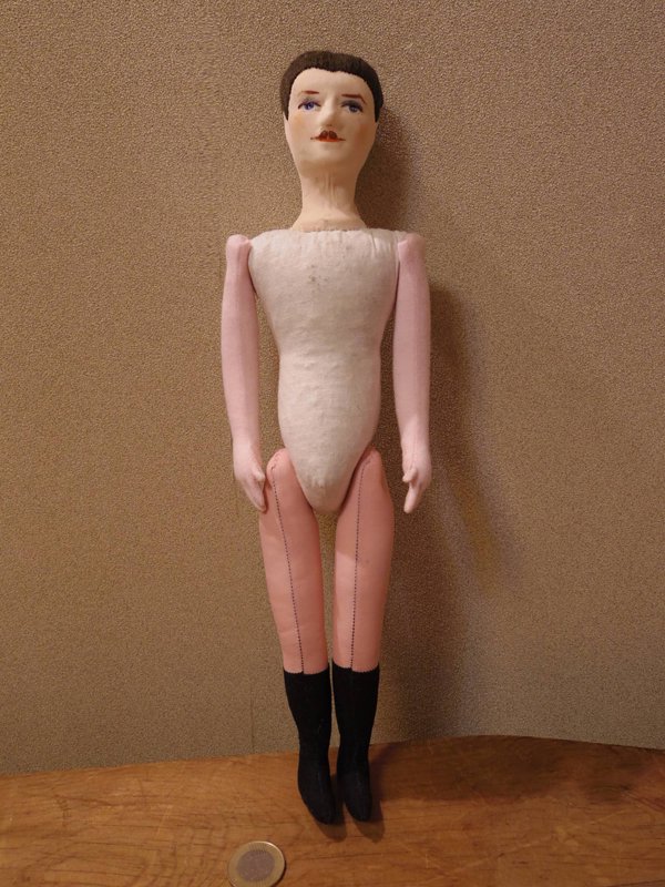 ハンガリー ハンドメイド 作家物 個性派 ドール フレディ・Hungary handmade doll ヨーロッパ蚤の市 ピーパチアンティーク  PIPACS－ANTIQUES