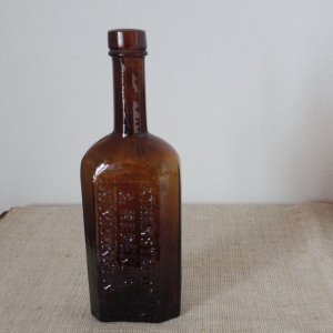 ドイツのリカーボトル ボトルメール  Germany liquor bottle brown 