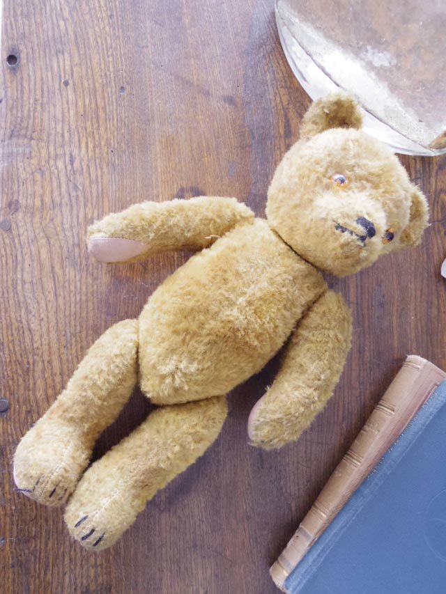 ハンガリー テディベアー プラスチックアイ イエロー hungary teddy 