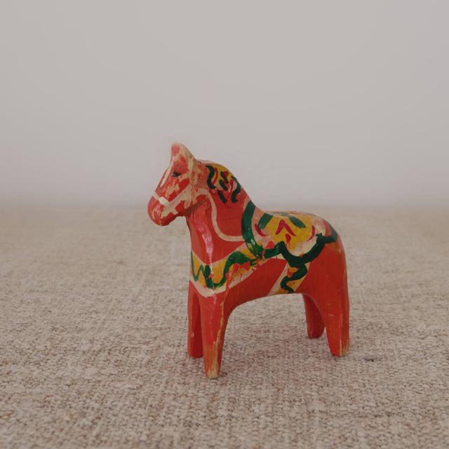 ダーラホース 北欧 工芸品 幸福を呼ぶ馬の親子 スウェーデン