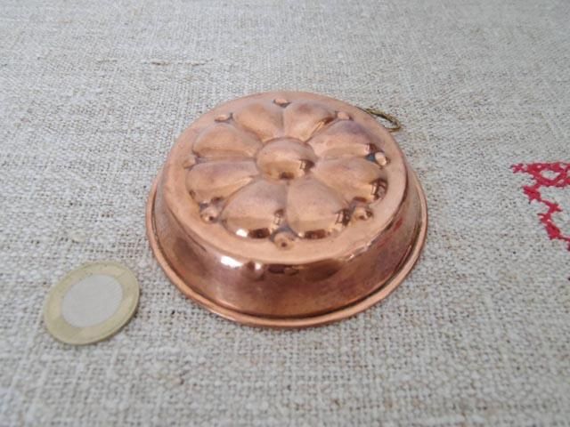 antique キッチン・日用品・その他 銅製 フラワー型 デザート型 antique キッチン・日用品・その他 銅製 フラワー型 デザート型