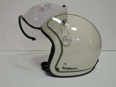 Brighton Traditional Helmet Ivo ﾌﾞﾗｲﾄﾝﾄﾗﾃﾞｨｼｮﾅﾙﾍﾙﾒｯﾄ艶ｱｲﾎﾞﾘｰ