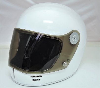 ヘルメット/シールドフルフェイスヘルメット＋スモークシールド付き