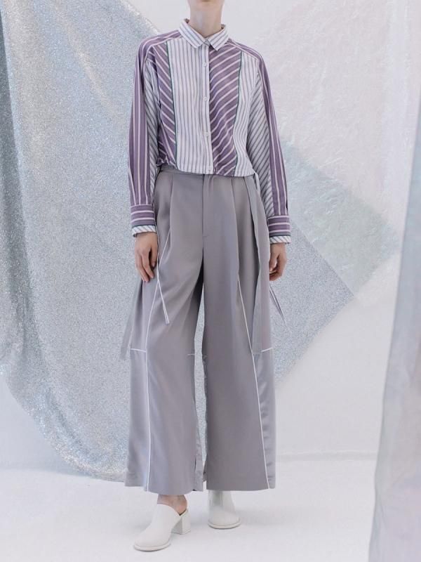 [AULA AILA]HIGH WAIST VOLUME PANTS