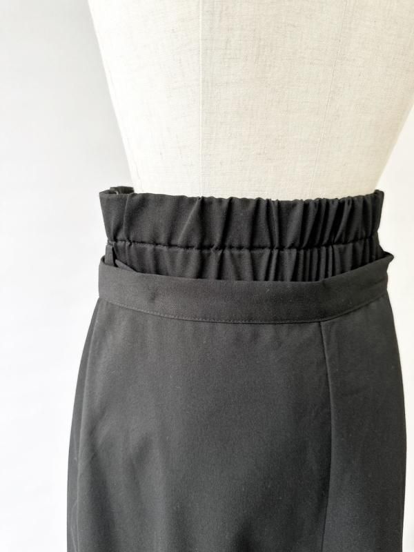 【新品タグ付】UN-SOPHIE アンソフィー ウエストラップリボンスカート WAIST WRAP RIBBON Skirt - un-sophie