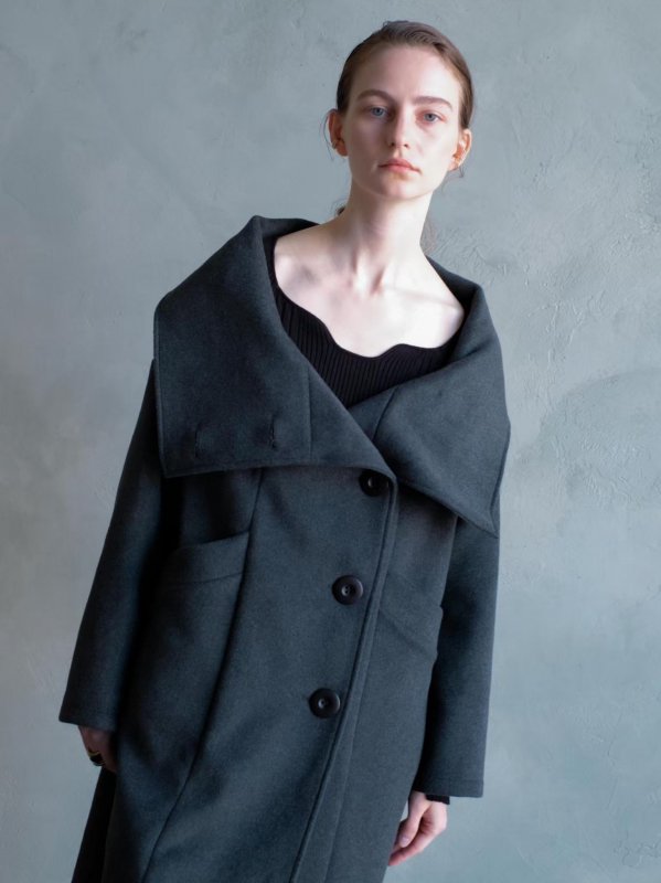 [UN-SOPHIE] HINECK MIDDLE WOOL COAT