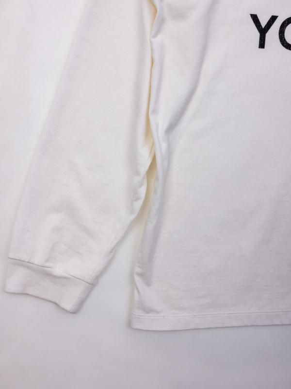 EKAT (UNISEX)]残り僅か LOGO LONG SLEEVE TEE / WHITE