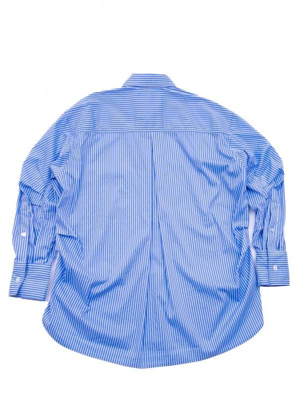 EKAT (UNISEX)] STRIPE 3D PATTERN SHIRTS / LT.GRAY - ADDRESS