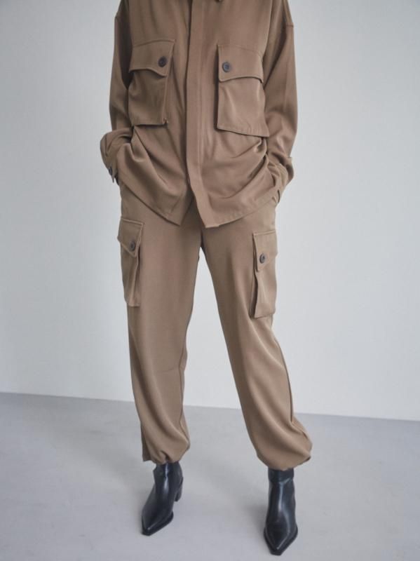 EKAT (UNISEX)] 残り僅か SAFARI DROST CARGO PANTS / BROWN