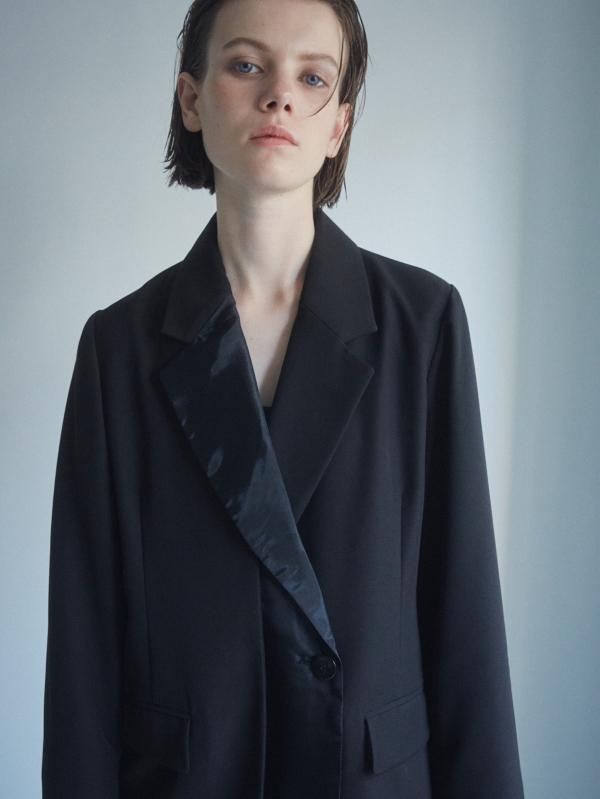 【代引き不可】 TAILORED ORGANDY [UN-SOPHIE] 残り僅か JACKET BLACK / ジャケット・アウター