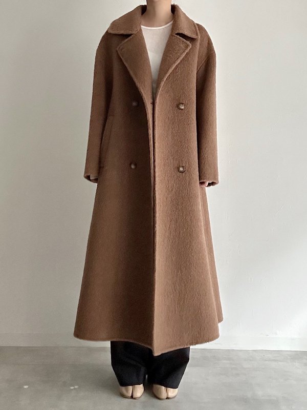 [UN-SOPHIE] BABY ALPACA  WOOL JACKET    COAT