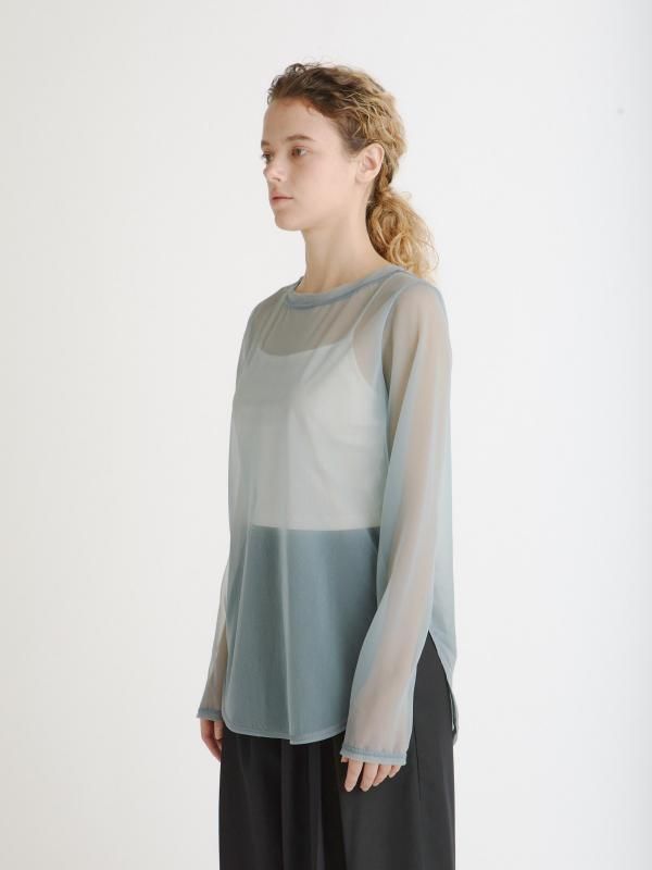 [UN-SOPHIE] Organdy Sheer tops