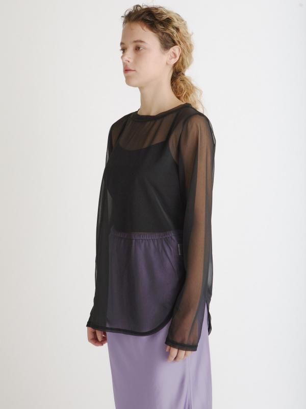 [UN-SOPHIE] Organdy Sheer tops
