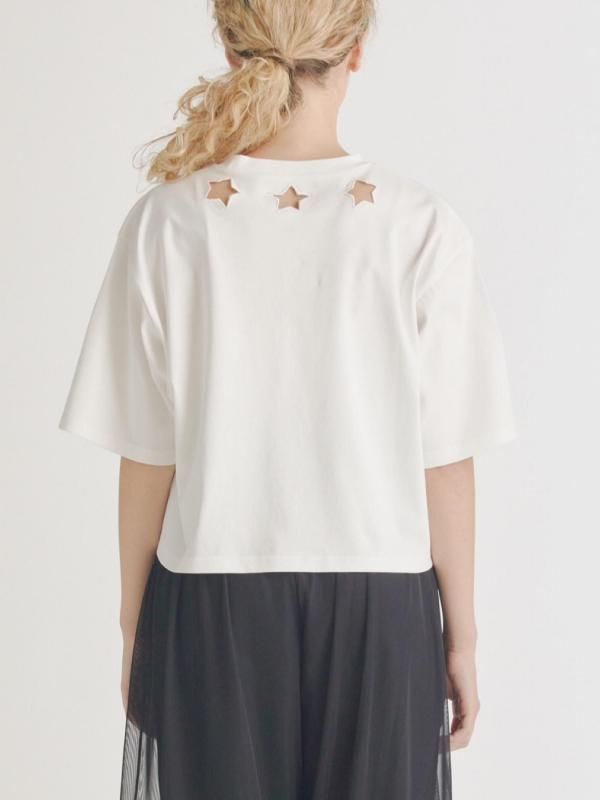 [UN-SOPHIE] STAR NECK T-SHIRTS