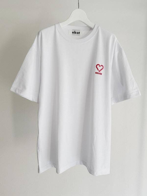 [EKAT (UNISEX)] REUSE BACK PRINT T-SHIRT 