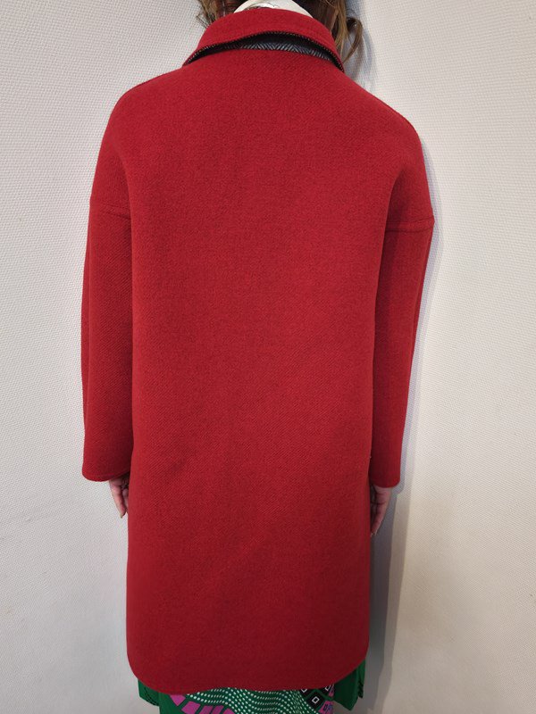 ファッジRe:style レトロ　赤コート