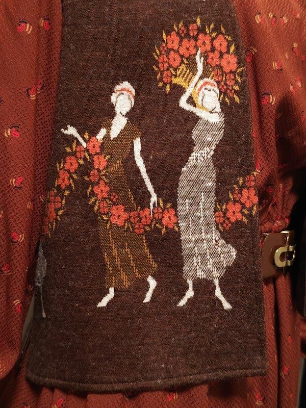 ミカレディ*女性・花柄♪レトロベスト -