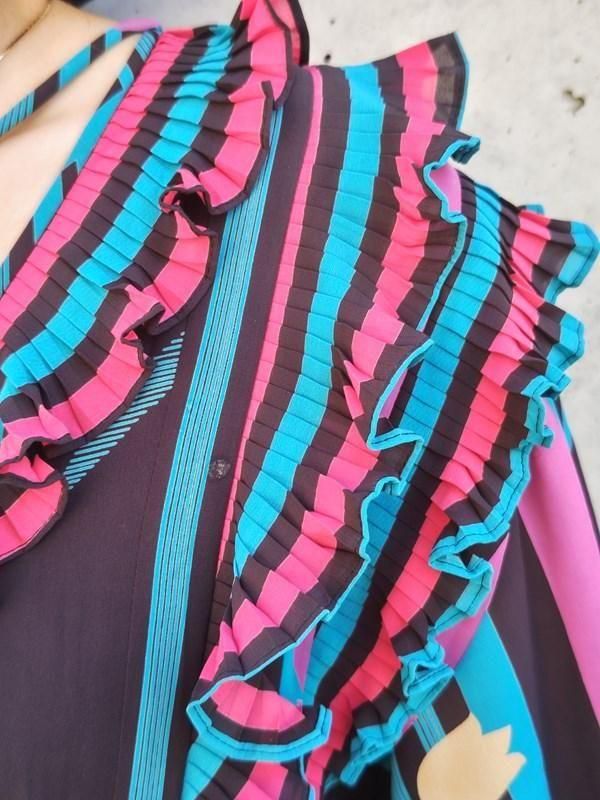 ワンピース diane freis 80s ビンテージ Diane Freis ダイアン フレイス 花柄 ドット