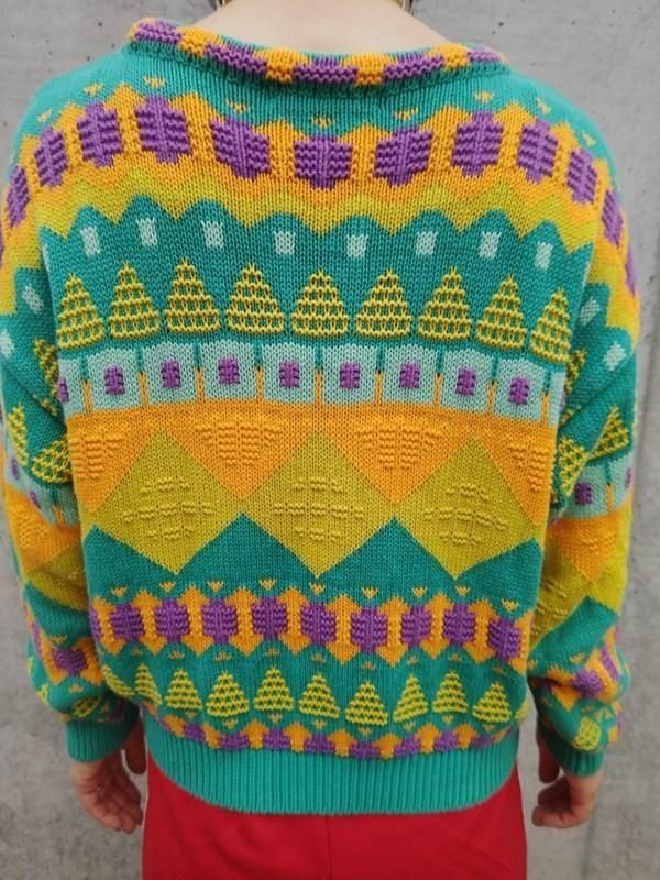 レトロポップ☆キュートコットンサマーニット -