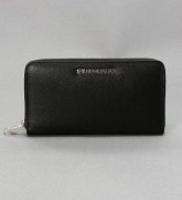 1PIU1UGUALE3 RELAX <BR>ROUND ZIP WALLET made in ITALY